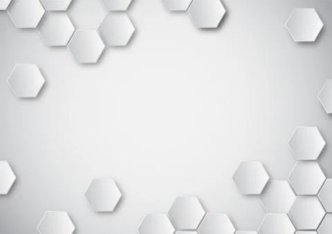 Pattern hexagon background abstract Stock Illustration
