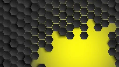 Pattern hexagon background abstract Illustrazione stock