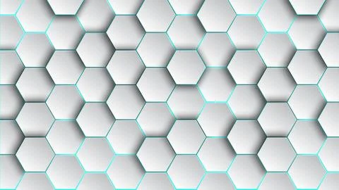 Pattern hexagon background abstract Stock Illustration