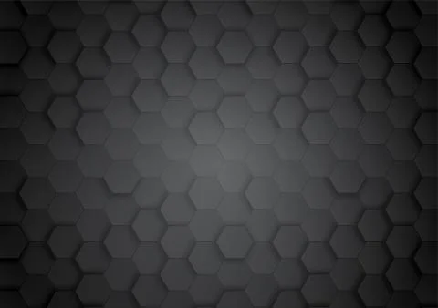Pattern hexagon background abstract Stock Illustration