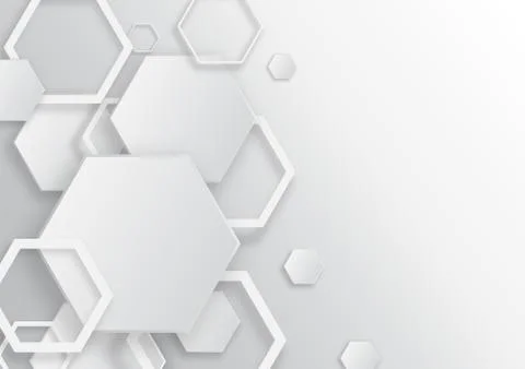 Pattern hexagon background abstract Stock Illustration