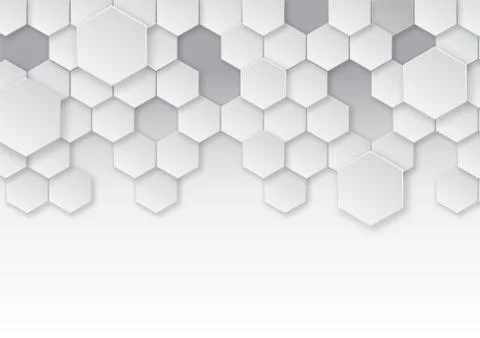 Pattern hexagon background abstract Stock Illustration