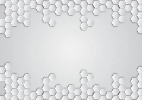 Pattern hexagon background abstract Stock Illustration