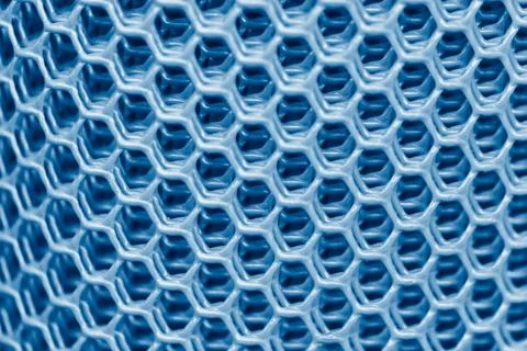 Pattern of Hexagon nano geometry 6 sided polygon structure like allotropes of Stock Photos