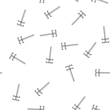 Pattern high electric pylon cartoon vector Stock Illustration
