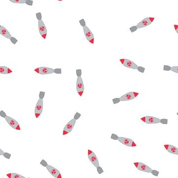 Pattern hiroshima atomic bomb cartoon vector 스톡 일러스트