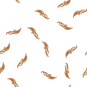 Pattern hitch rope knot cartoon vector Illustrazione stock