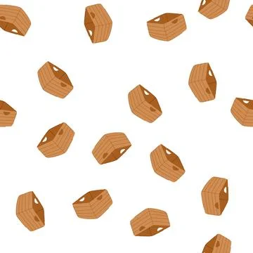Pattern holder basket for storage cartoon vector Stock Illustration
