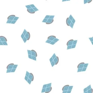 Pattern hole drainage grate cartoon vector Stock Illustration