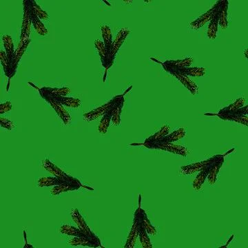 Pattern holiday christmas sketch hand drawn Stock Illustration