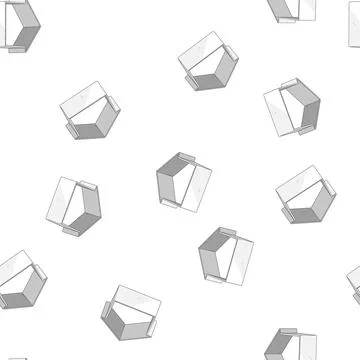 Pattern holiday cookie cutter cartoon vector Stock Illustration