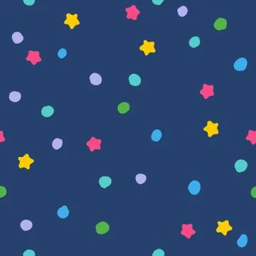 Pattern for holidays with snow Stock Illustration