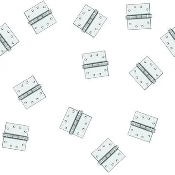 Pattern home door hinge cartoon vector Stock Illustration