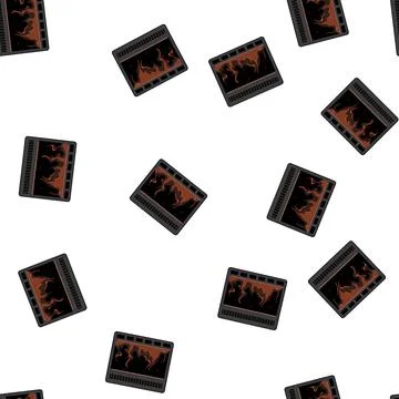 Pattern home fireplace cartoon vector Stock Illustration