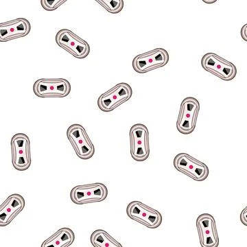 Pattern home glass cleaning robot cartoon vector Illustrazione stock