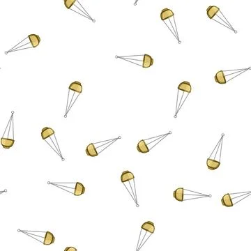 Pattern home hanging planter cartoon vector イラスト素材