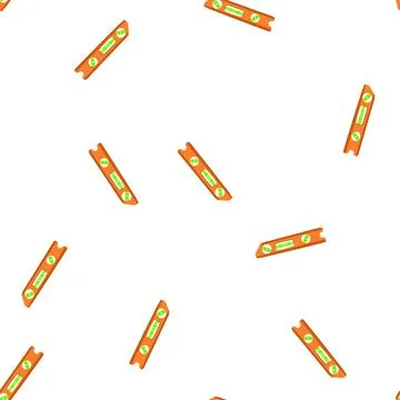 Pattern home level tool cartoon vector Stock Illustration