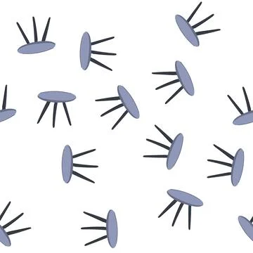 Pattern home metal table cartoon vector Stock Illustration
