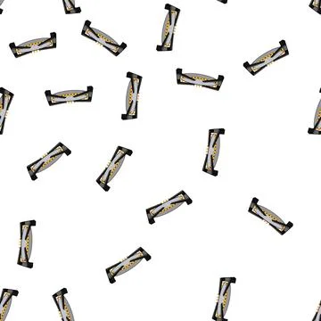 Pattern home stove burner cartoon vector Stock Illustration