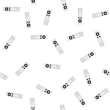 Pattern home tv remote cartoon vector Stockillustratie