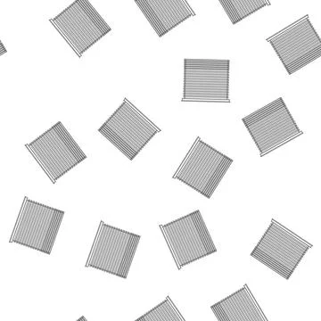 Pattern Home window blinds providing privacy and light control Stock Illustration