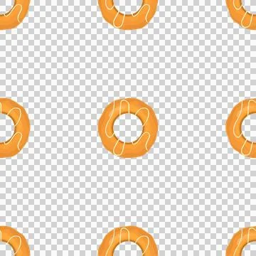 Pattern homemade cookie different taste in pastry biscuit Stock Illustration