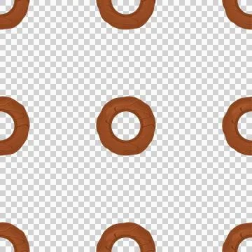 Pattern homemade cookie different taste in pastry biscuit Illustrazione stock