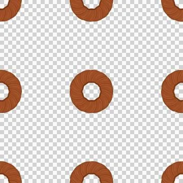 Pattern homemade cookie different taste in pastry biscuit Stock Illustration