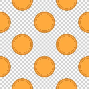 Pattern homemade cookie different taste in pastry biscuit Stock Illustration