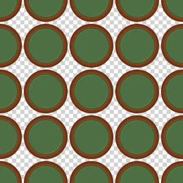 Pattern homemade cookie different taste in pastry biscuit Stock Illustration