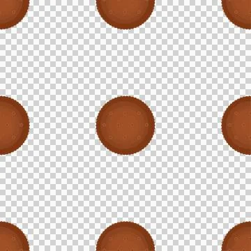 Pattern homemade cookie different taste in pastry biscuit Illustrazione stock