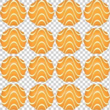 Pattern homemade cookie different taste in pastry biscuit Stockillustratie