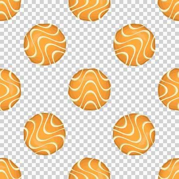 Pattern homemade cookie different taste in pastry biscuit Stock Illustration