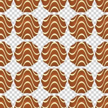 Pattern homemade cookie different taste in pastry biscuit Stock Illustration