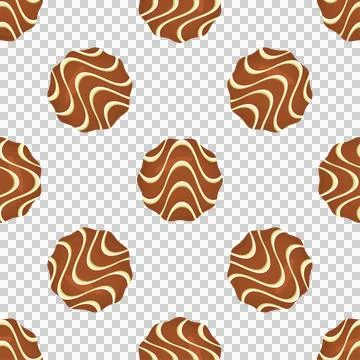 Pattern homemade cookie different taste in pastry biscuit Stock Illustration