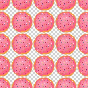Pattern homemade cookie different taste in pastry biscuit Stock Illustration