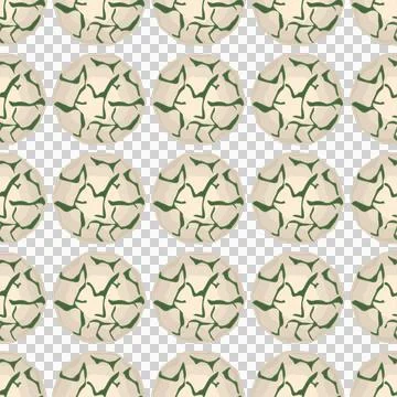 Pattern homemade cookie different taste in pastry biscuit Stock Illustration