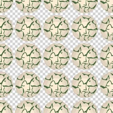 Pattern homemade cookie different taste in pastry biscuit Stock Illustration