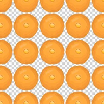 Pattern homemade cookie different taste in pastry biscuit Stock Illustration