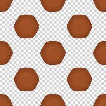 Pattern homemade cookie different taste in pastry biscuit Stock Illustration