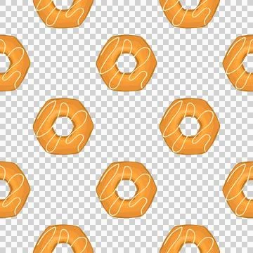 Pattern homemade cookie different taste in pastry biscuit Stock Illustration