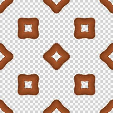 Pattern homemade cookie different taste in pastry biscuit 스톡 일러스트