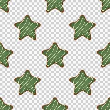 Pattern homemade cookie different taste in pastry biscuit Illustrazione stock