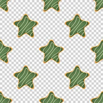 Pattern homemade cookie different taste in pastry biscuit Stock Illustration