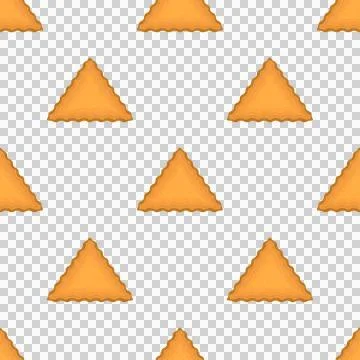 Pattern homemade cookie different taste in pastry biscuit Stock Illustration