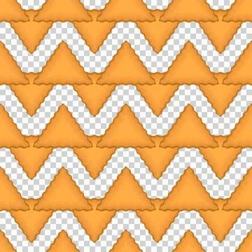 Pattern homemade cookie different taste in pastry biscuit Stock Illustration