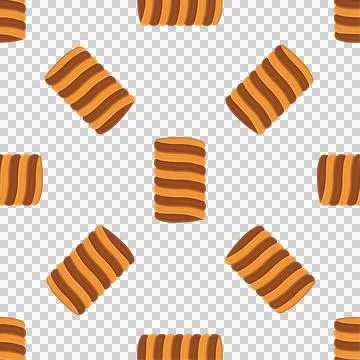 Pattern homemade cookie different taste in pastry biscuit 스톡 일러스트