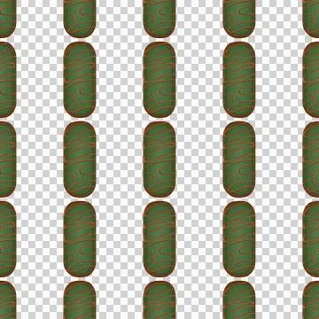 Pattern homemade cookie different taste in pastry biscuit Stock Illustration