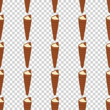 Pattern homemade cookie different taste in pastry biscuit Stock Illustration