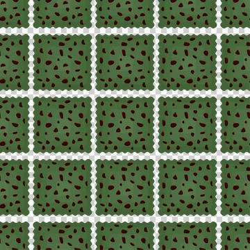 Pattern homemade cookie different taste in pastry biscuit Stock Illustration